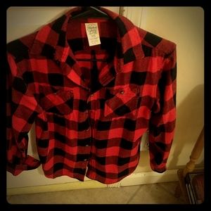 Faded Glory Checkered long sleeve